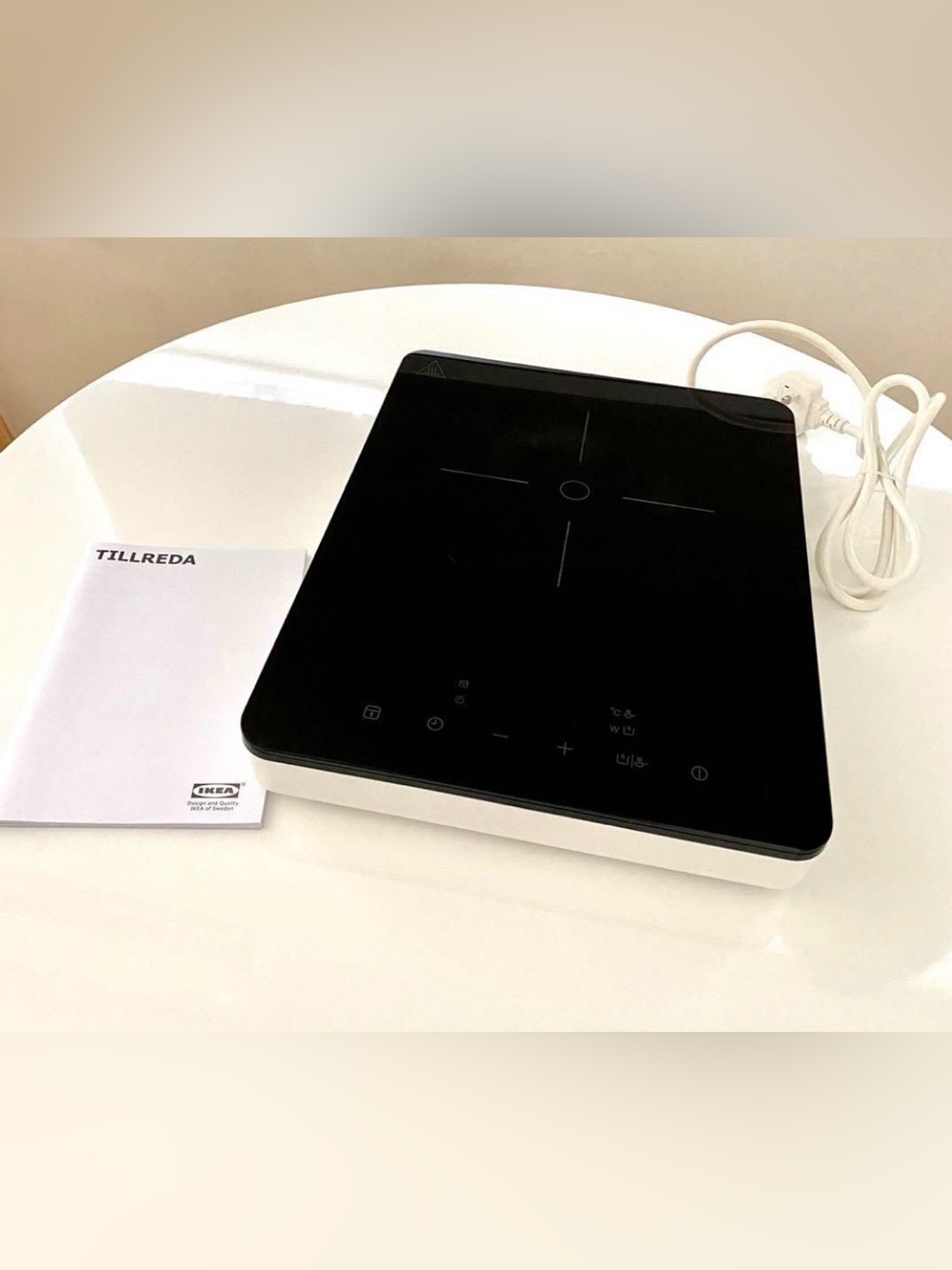 Ikea Kitchen Electric Top, white